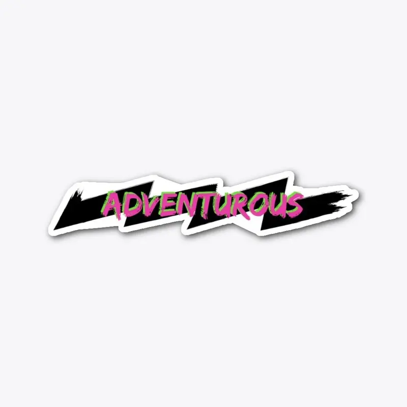 Adventurous Sticker